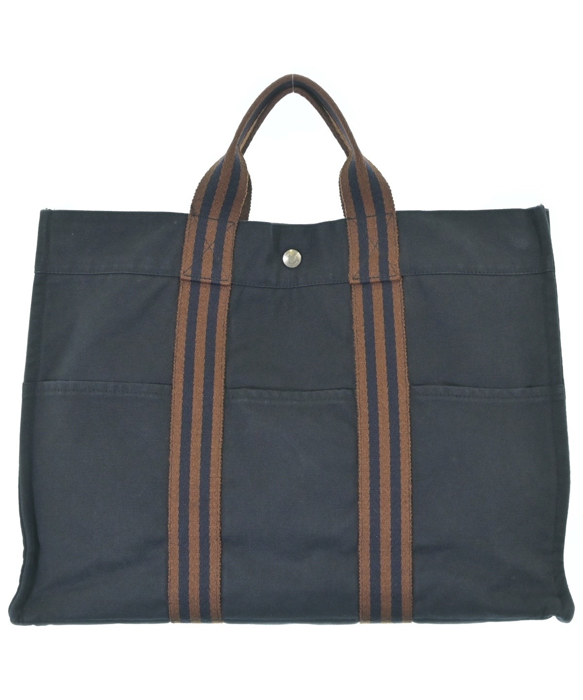 HERMES（エルメス）トートバッグ 紺 サイズ:- レディース
