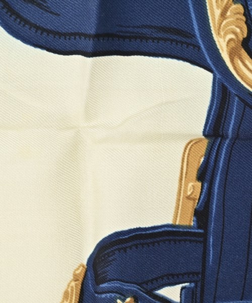 HERMES（エルメス）バンダナ・スカーフ 白 サイズ:90 レディース/2200669729795