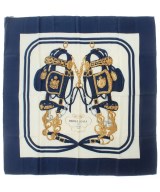 HERMES（エルメス）バンダナ・スカーフ 白 サイズ:90 レディース/2200669729795