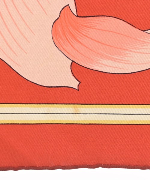 HERMES（エルメス）バンダナ・スカーフ オレンジ サイズ:90 レディース/2200669729818