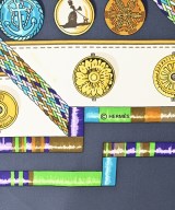 HERMES（エルメス）バンダナ・スカーフ 青 サイズ:90 レディース/2200669729825