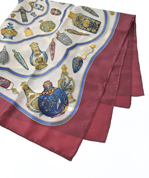 HERMES（エルメス）バンダナ・スカーフ 白 サイズ:90 レディース/2200669729849