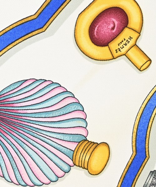 HERMES（エルメス）バンダナ・スカーフ 白 サイズ:90 レディース/2200669729849