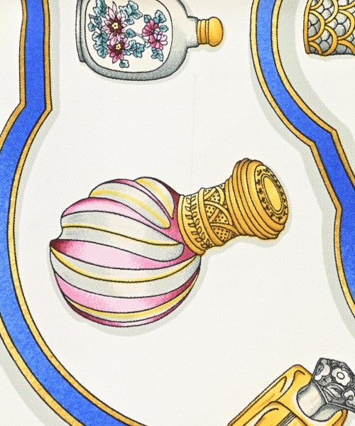 HERMES（エルメス）バンダナ・スカーフ 白 サイズ:90 レディース/2200669729849