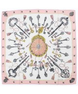 HERMES（エルメス）バンダナ・スカーフ 白 サイズ:90 レディース/2200669729856