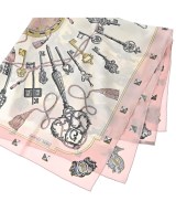 HERMES（エルメス）バンダナ・スカーフ 白 サイズ:90 レディース/2200669729856
