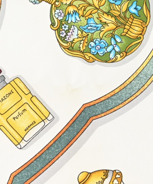 HERMES（エルメス）バンダナ・スカーフ 白 サイズ:90 レディース/2200669729863