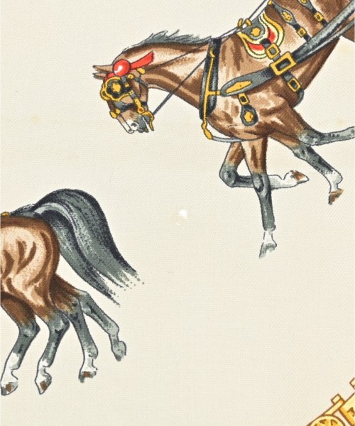 HERMES（エルメス）バンダナ・スカーフ ベージュ サイズ:90 レディース/2200669729870