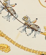 HERMES（エルメス）バンダナ・スカーフ ベージュ サイズ:90 レディース/2200669729870