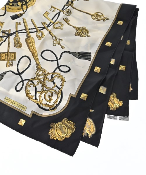 HERMES（エルメス）バンダナ・スカーフ 白 サイズ:90 レディース/2200669729887