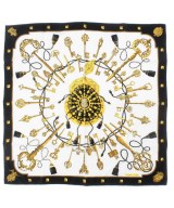 HERMES（エルメス）バンダナ・スカーフ 白 サイズ:90 レディース/2200669729887