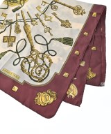 HERMES（エルメス）バンダナ・スカーフ 白 サイズ:90 レディース/2200669729900