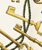 HERMES（エルメス）バンダナ・スカーフ 白 サイズ:90 レディース/2200669729900