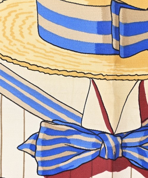 HERMES（エルメス）バンダナ・スカーフ 青 サイズ:90 レディース/2200669729924