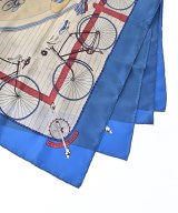 HERMES（エルメス）バンダナ・スカーフ 青 サイズ:90 レディース/2200669729924