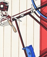 HERMES（エルメス）バンダナ・スカーフ 青 サイズ:90 レディース/2200669729924