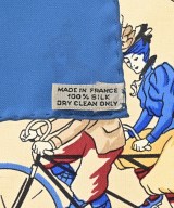 HERMES（エルメス）バンダナ・スカーフ 青 サイズ:90 レディース/2200669729924