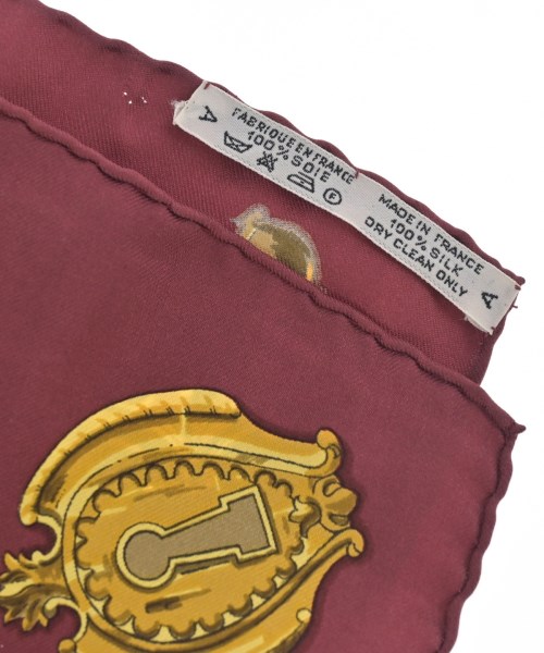 HERMES（エルメス）バンダナ・スカーフ 白 サイズ:90 レディース/2200669729931