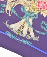 HERMES（エルメス）バンダナ・スカーフ 紫 サイズ:90 レディース/2200669729948