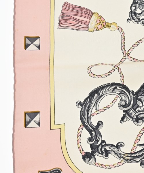 HERMES（エルメス）バンダナ・スカーフ ピンク サイズ:90 レディース/2200669729955