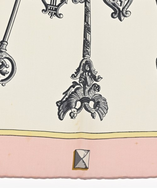 HERMES（エルメス）バンダナ・スカーフ ピンク サイズ:90 レディース/2200669729955