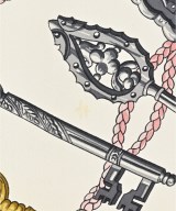 HERMES（エルメス）バンダナ・スカーフ ピンク サイズ:90 レディース/2200669729955