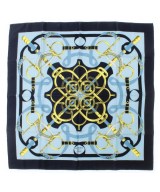 HERMES（エルメス）バンダナ・スカーフ 青 サイズ:90 レディース/2200669729962