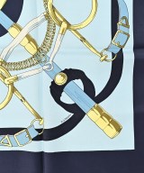 HERMES（エルメス）バンダナ・スカーフ 青 サイズ:90 レディース/2200669729962