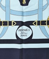 HERMES（エルメス）バンダナ・スカーフ 青 サイズ:90 レディース/2200669729962