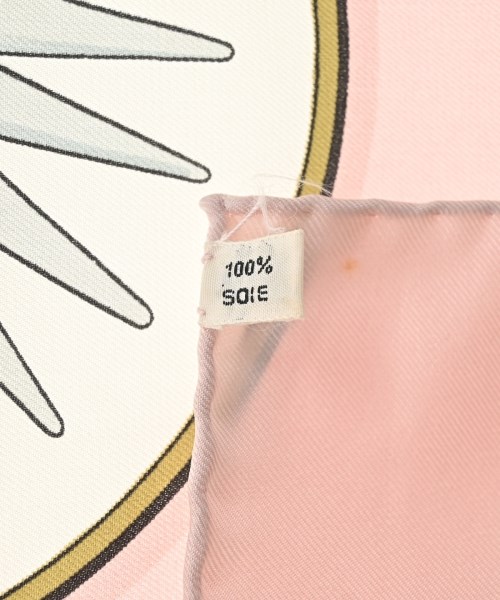 HERMES（エルメス）バンダナ・スカーフ ピンク サイズ:90 レディース/2200669729979