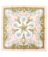 HERMES（エルメス）バンダナ・スカーフ ピンク サイズ:90 レディース/2200669729979