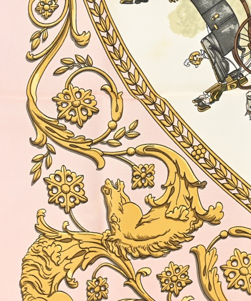 HERMES（エルメス）バンダナ・スカーフ 白 サイズ:90 レディース/2200669729986