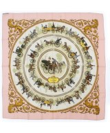 HERMES（エルメス）バンダナ・スカーフ 白 サイズ:90 レディース/2200669729986