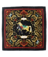 HERMES（エルメス）バンダナ・スカーフ 紺 サイズ:90 レディース/2200669730043