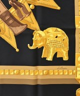 HERMES（エルメス）バンダナ・スカーフ 黄 サイズ:90 レディース/2200669730050