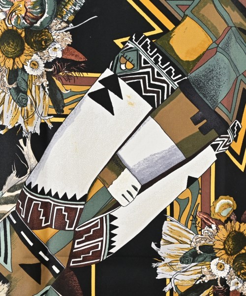 HERMES（エルメス）バンダナ・スカーフ 黒 サイズ:90 レディース/2200669730074