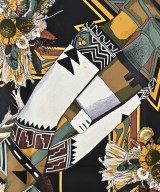 HERMES（エルメス）バンダナ・スカーフ 黒 サイズ:90 レディース/2200669730074