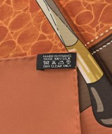 HERMES（エルメス）バンダナ・スカーフ オレンジ サイズ:90 レディース/2200669730098
