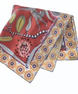 HERMES（エルメス）バンダナ・スカーフ 赤 サイズ:45 レディース/2200669730104