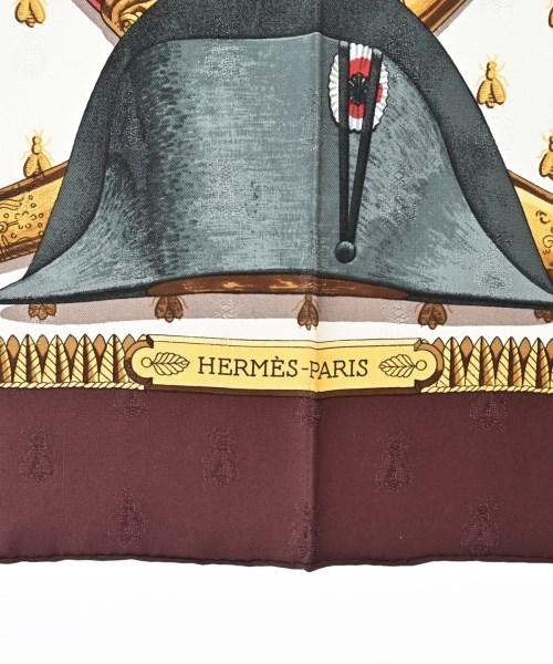 HERMES（エルメス）バンダナ・スカーフ 赤 サイズ:90 レディース/2200669730128