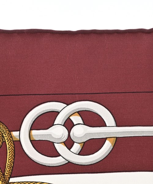 HERMES（エルメス）バンダナ・スカーフ 赤 サイズ:90 レディース/2200669730142