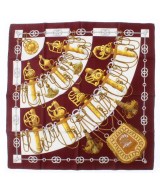 HERMES（エルメス）バンダナ・スカーフ 赤 サイズ:90 レディース/2200669730142