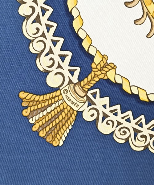 HERMES（エルメス）バンダナ・スカーフ 白 サイズ:90 レディース/2200669730159