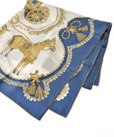 HERMES（エルメス）バンダナ・スカーフ 白 サイズ:90 レディース/2200669730159