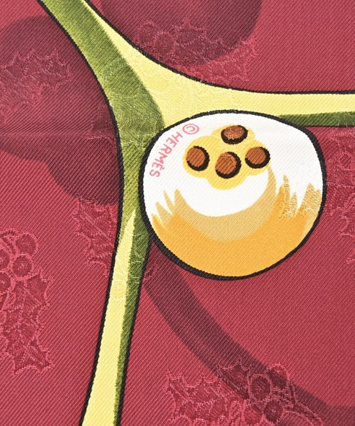 HERMES（エルメス）バンダナ・スカーフ 赤 サイズ:90 レディース/2200669730166