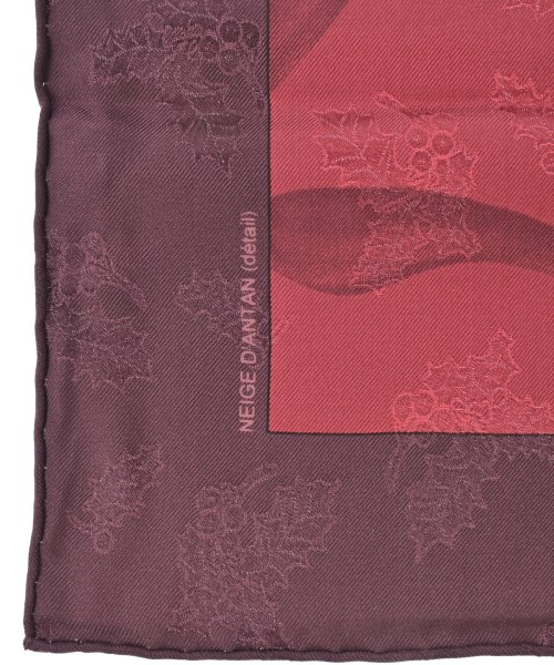 HERMES（エルメス）バンダナ・スカーフ 赤 サイズ:90 レディース/2200669730166