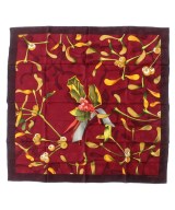 HERMES（エルメス）バンダナ・スカーフ 赤 サイズ:90 レディース/2200669730166