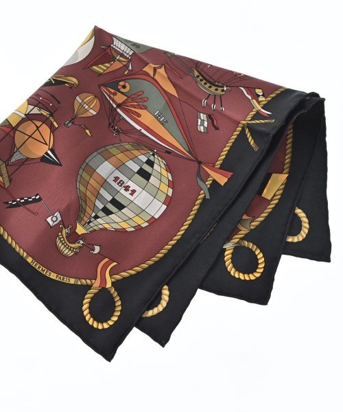 HERMES（エルメス）バンダナ・スカーフ 赤 サイズ:45 レディース/2200669730173