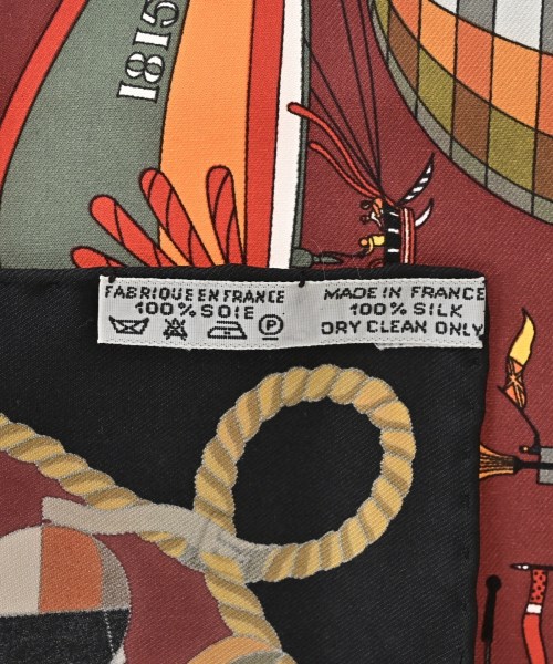 HERMES（エルメス）バンダナ・スカーフ 赤 サイズ:45 レディース/2200669730173