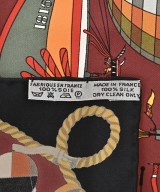 HERMES（エルメス）バンダナ・スカーフ 赤 サイズ:45 レディース/2200669730173